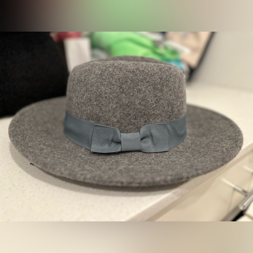 14th and Union wool gray fedora hat, NWT